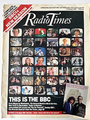 Radio Times 2-8 Jan 88 This Is The BBC (without 24 Page Pull-out BBC Review) • £5.99