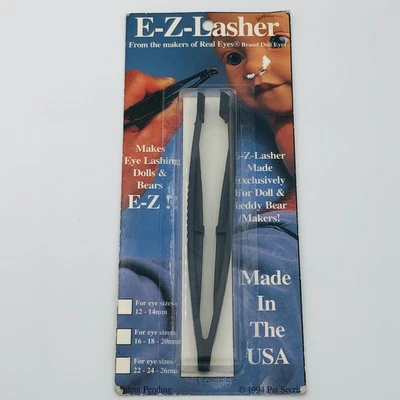 $6 • Buy E-Z-Lasher Tool For Fitting Eyelashes: Doll And Teddy Bear - NEW