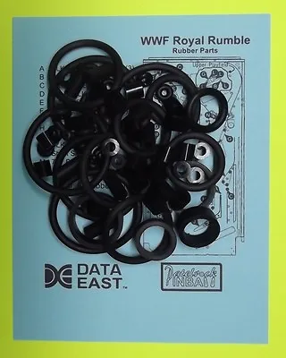 1994 Data East WWF Royal Rumble Pinball Rubber Ring Kit • $34.89