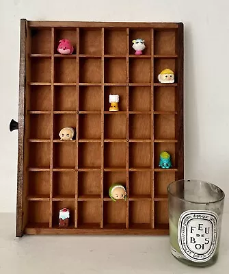 £26 • Buy Small Vintage Letterpress Wood Printers Tray Curios Display Refurbished