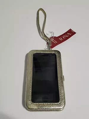 NWT Target Universal Media Case Wristlet ID And Card Holder Gold • $9