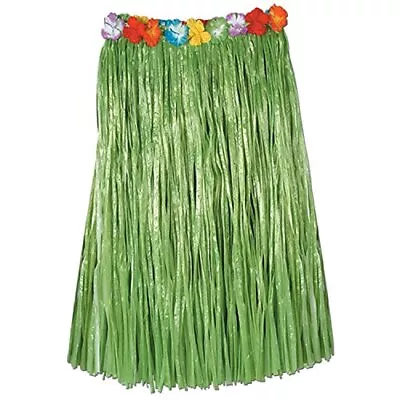 Beistle 50490-G Adult Artificial Grass Hula Skirt 32  Green • $13.18