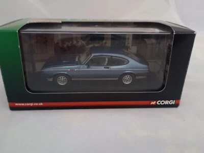 £27 • Buy Corgi Vanguards 1:43 VA10800 - Ford Capri Mk3 2.8i - Caspian Blue/Strato Silver