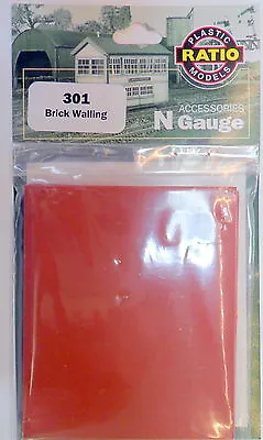 New Ratio Brick Walling 301 N Gauge • £6.95