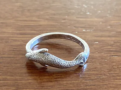 Gorgeous Kabana Sterling Silver Figural Dolphin Ring R6 Size 7 • $29.70