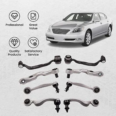 8pcs Front Suspension Upper Lower Control Arms For Lexus LS460 2007-2017 RWD • $186.54