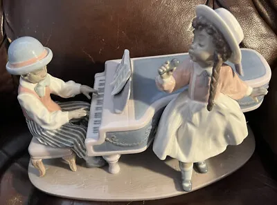 LLADRO 5930 Jazz Duo Black Legacy Retired! Mint! No Box Rare Hard To Find! • $1096.50