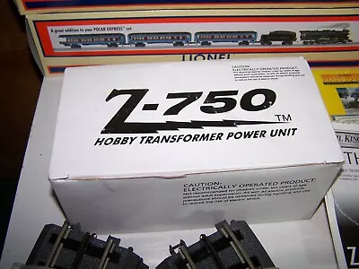MTH Railking Z750 Transformer 8 Pieces Ez Track Remote O Scale • $49.99