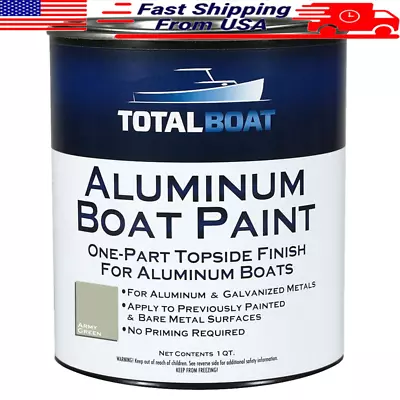 Aluminum Boat Paint Dinghies Canoes Prevent Corrosion Marine Paint Dries Fast • $68.97