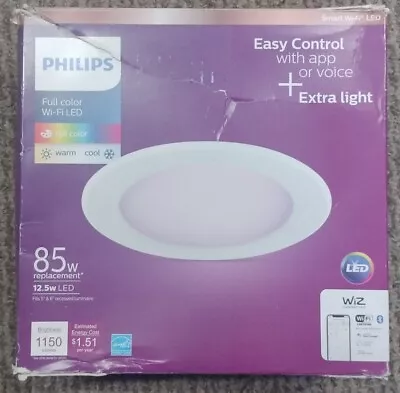 Philips 85W LED Smart Wi-Fi Downlight Kit - Full Color Wi-Fi LED • $16.98