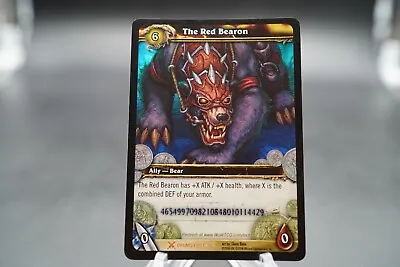 The Red Bearon Scratched/CODE USED Loot Card World Of Warcraft TCG • $4.95