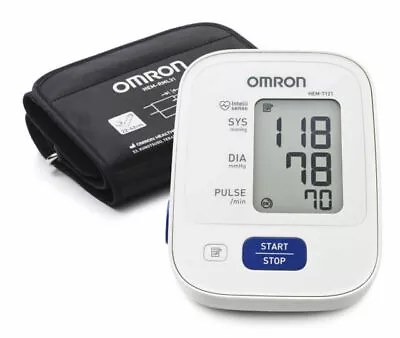 OMRON HEM 7121 Upper Arm Digital Blood Pressure Monitor Meter Standard Cuff • $110
