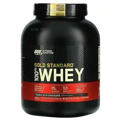 Optimum Nutrition Gold Standard 100 Whey Powder Double Rich Chocolate 5lb • $86.99