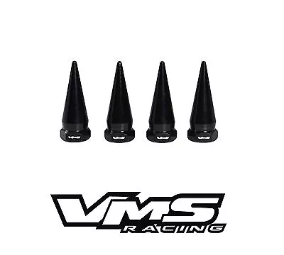 8pc Vms Racing Black Spike Nuts Engine Dress Up Hardware M6x1.0 For Mitsubishi • $19.95