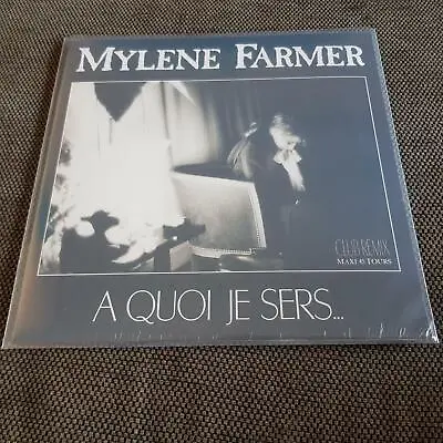 12  LP Mylene Farmer - A Quoi Je Sers... LIMITED COLOURED VINYL • $105.99
