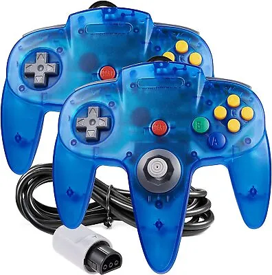 2Pack Wired N64 Controller Gamepad Replacement Joystick For Original N64 Console • $36.09