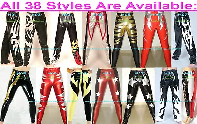 Unisex Wrestling Trousers Pants 38 Style Spandex Men Women Tights/Pants F1029 • $21.74