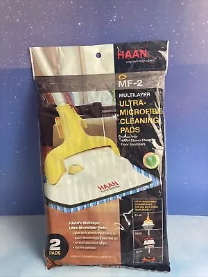 Haan MF-2 Ultra Microfiber Floor Cleaning Pads~Fits FS-203050~Includes 2 Pads • $17.95