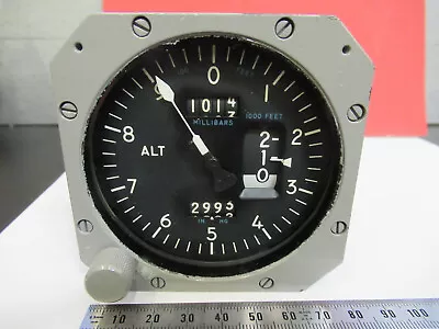 For Parts Altimeter Indicator Kollsman A4361710001 Aircraft As Pictured &f6-b-07 • $755.83