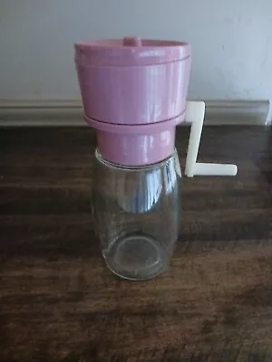 Vintage Pink Gemco Nut/Spice Grinder With Lid  • $7