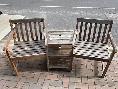 £95 • Buy Wooden Garden Love Seat