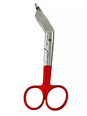 Premium 1 Pcs German Lister Bandage Nurse Scissors 5.5  Medical Surgical Red • $7.51