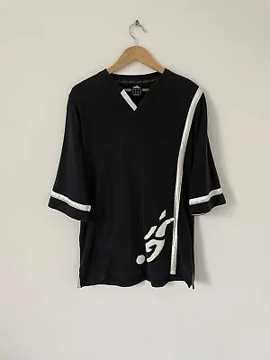 £28.29 • Buy Men's Adidas Predator David Beckham T Shirt Graphic Logo Top V Neck Size Large