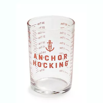 Anchor 5 Oz. Measuring Glass Tsp./Tbsp./ml./cup • $10.44