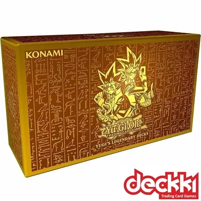 YuGiOh Yugi's Legendary Decks | 2021 Reprint | New & Sealed | Exodia & God Cards • £52.95