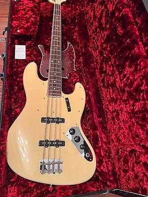 Fender American Vintage II 1966 Jazz Bass - Olympic White - SUN FADED! - PLEK • $2200