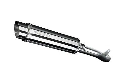 Suzuki GSXR1000 Delkevic Slip On 14  Stainless Steel Round Muffler Exhaust 01 02 • $289.99