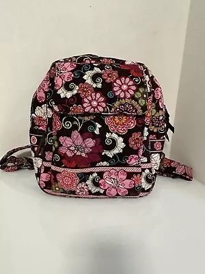 Vera Bradley Backpack Maggie Mod Floral Retired 2 Adjustable Straps • $20