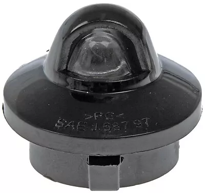 Help By Dorman License Plate Light Bulb Lens 68163 OE Replacement; Black • $32.50