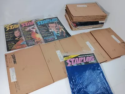 Lot Of 44 Vintage STARLOG Magazines FIRST ISSUE + Many Early #s; Sci Fi Space • $139