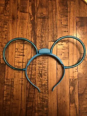 Disney World Parks Mickey Minnie Mouse Light Up Ears Blue Disney • $22