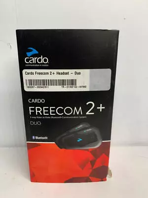 Cardo Freecom 2+ FREECOM Bluetooth Motorcycle Helmet Communication Headset Black • $151.17