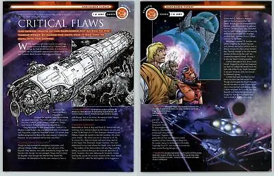 Critical Flaws #DAR3-4 Darksaber Threat - Events - Star Wars Fact File Page • $3.17