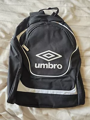New Umbro Black Backpack Rucksack  • £9.95