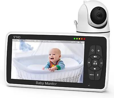 Babystar Video Baby Monitor With Digital Camera And Audio Auto Night Vision 5  • £59.99