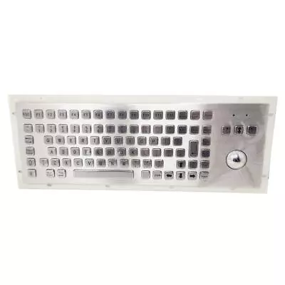 Accuratus Stainless Steel English QWERTY Keyboard Trackball KYBKM-90HMTU 1901000 • £216.20