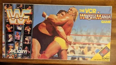 WWF VCR Wrestlemania Board Game 1988 Titan Sports Hulk Hogan Acclaim • $22.88