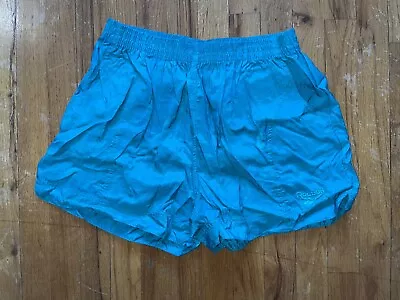 Reebok Nylon Shorts 80’S Vintage X-LARGE Running Sprinter Shiny Retro VTG • $43.99