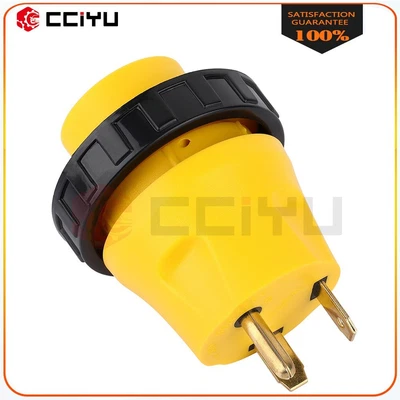 $16.59 • Buy 30 AMP RV Power Male To Female 3-Prong Generator Adapter Converter