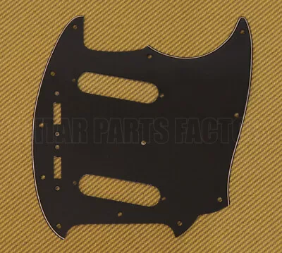 PG-0581-033 Black 3-ply Guitar Pickguard For Vintage USA Fender Mustang® Guitar • $26