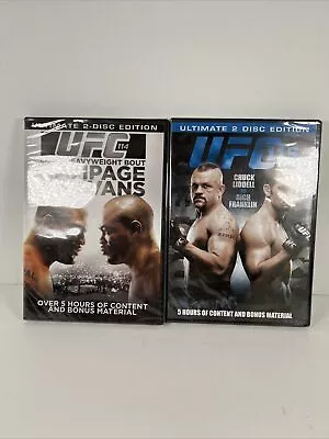 UFC 114: Rampage Vs. Evans (DVD 2010 2-Disc) & UFC 115 Liddell VS Franklin NEW • $15.99