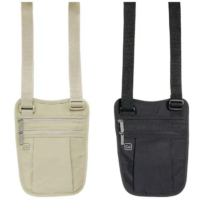 $11 • Buy Go Travel  Shoulder Bag Concealed Holster Lightweight Pouch/Travel Wallet