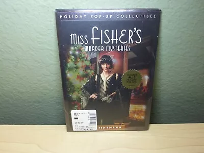 Miss Fisher's Murder Mysteries: Holiday Pop-Up Collectible (DVD) Limited Ed New • $21.99