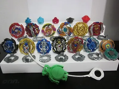 Beyblade Lot Of 10+ Metal Fusion Burst Bakuten Shoot TAKARA TOMY Spinning Toper  • $120