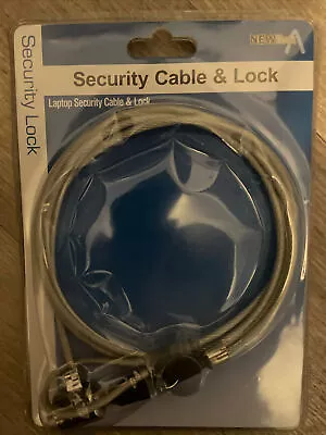 NEWlink Laptop Lock Securtiy Cable With 2 Keys 💙 • £3.35