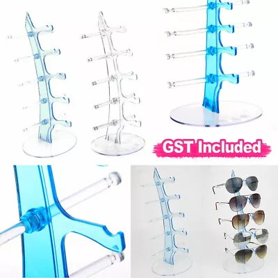 $13.91 • Buy Plastic 5 Pair Glasses Display Stand Holder Rack Show Sunglasses Counter